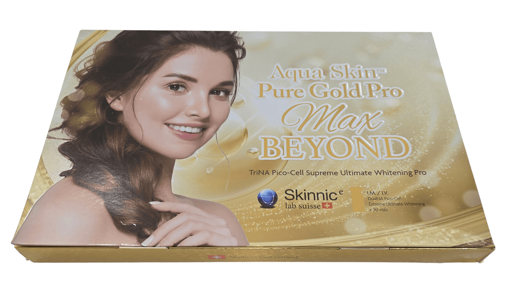 Aqua Skin Pure Gold Pro Max Beyond Glutathione Injection