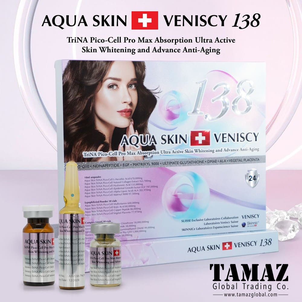 Aqua Skin Veniscy 138 Glutathione Injecion
