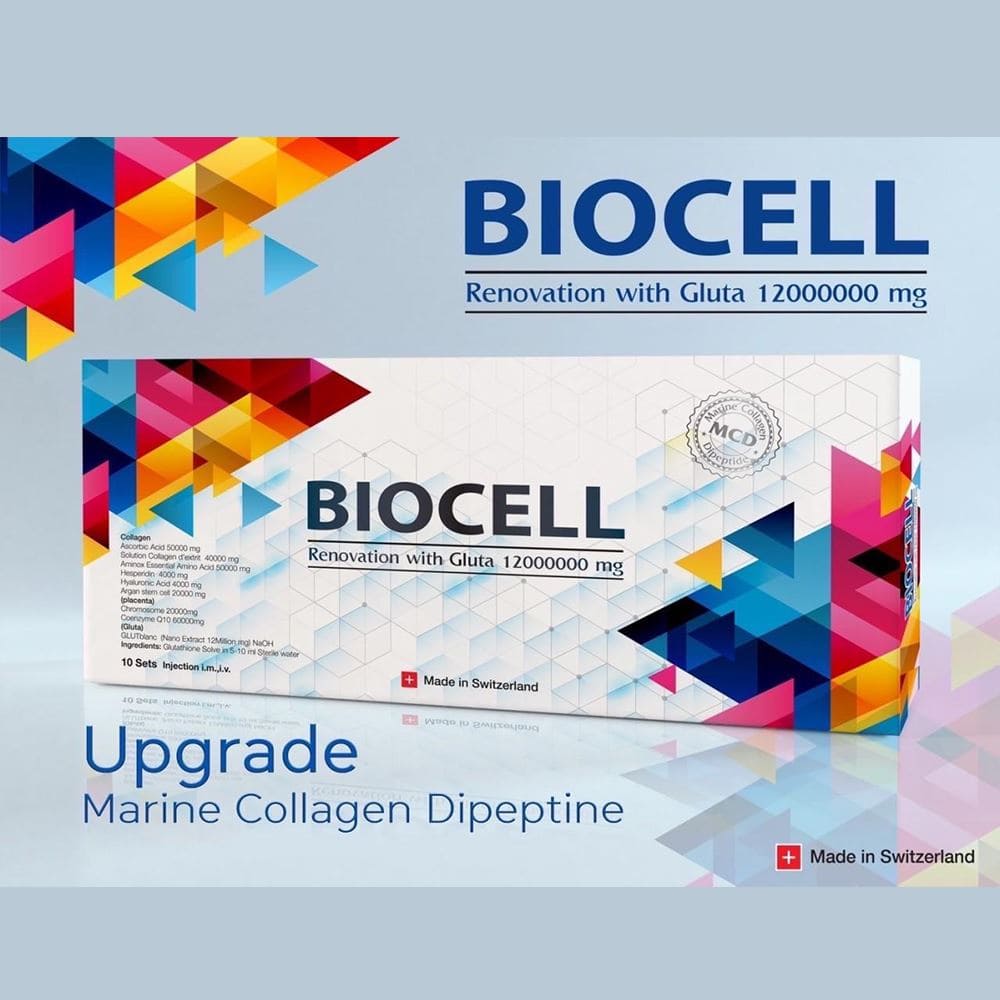 Biocell Renovation With Gluta 12000000mg Glutathione Injection
