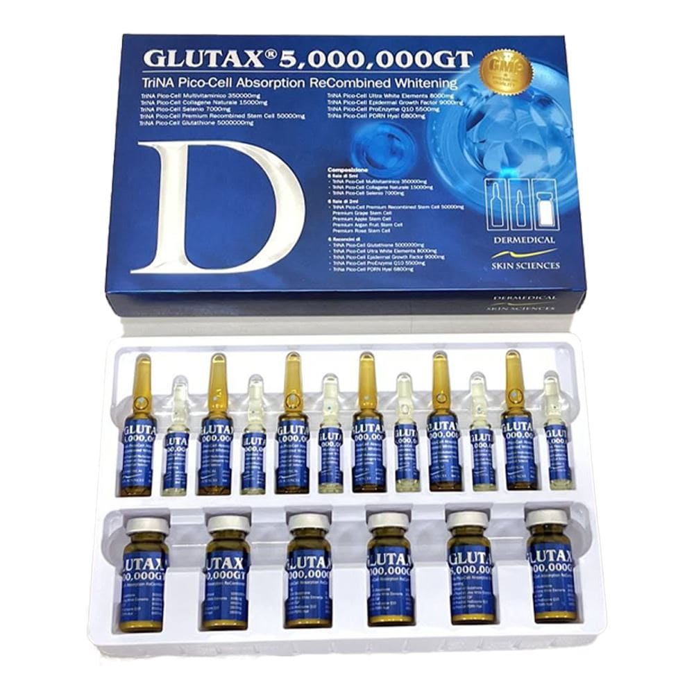 Glutax 5,000,000GT TriNA Pico Cell Glutathione Injection