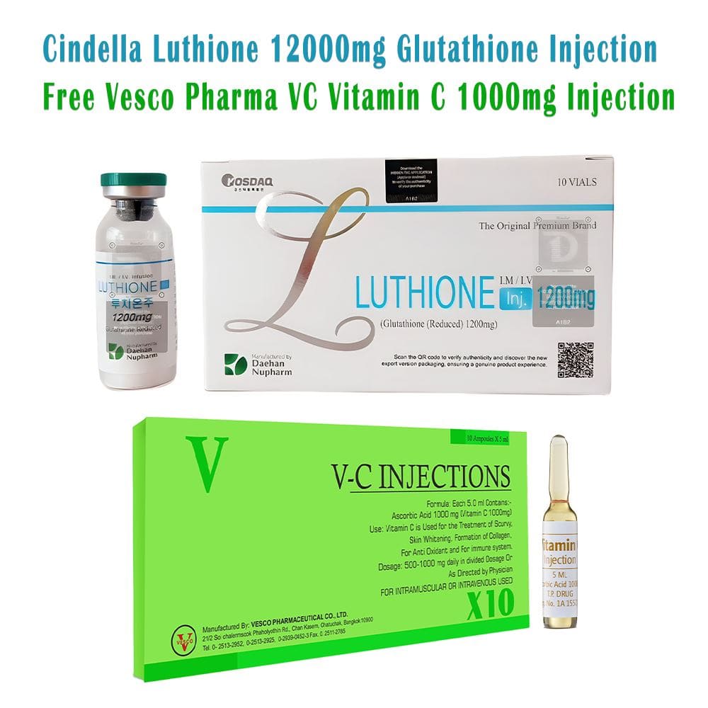 Luthione 1200mg Glutathione Injection In India