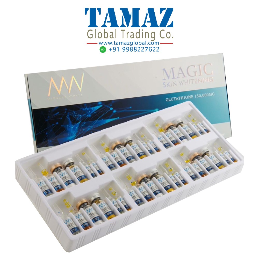Miracle White Magic Skin Whitening 150,000mg Glutathione Injection