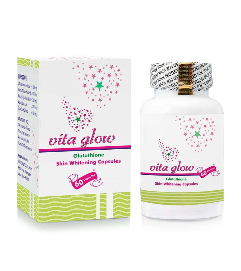 Vita Glow Glutathione Skin Whitening Capsules